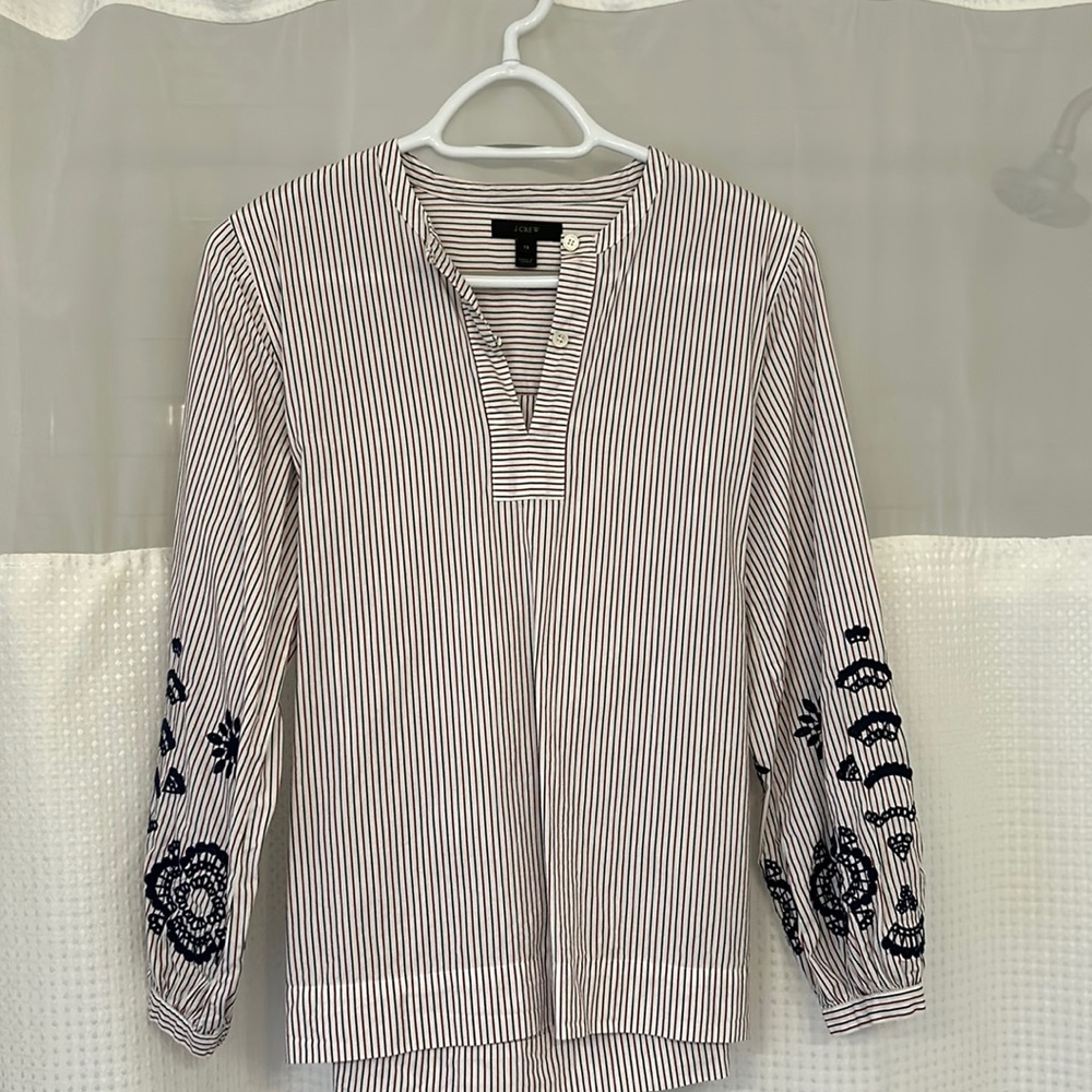 Unique cotton blouse